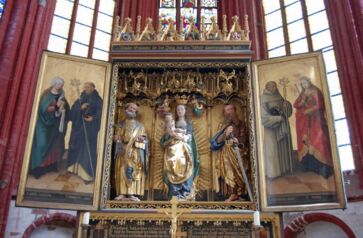 Altar im Dom in Brandenburg an der Havel